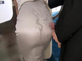 ぶっかけ！OLスーツ倶楽部28～インターン女子大生静河さんのヤル気満々ホワイトスーツとセクハラ専用スカートスタイル～　サンプル画像11